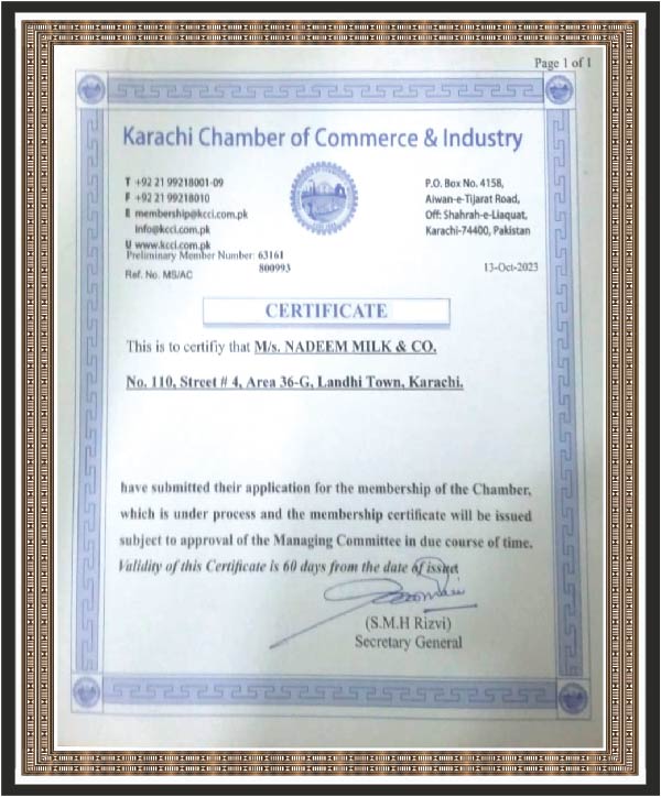 nmctrader certificate of affiliation with kcci